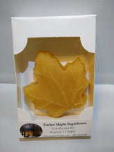 Load image into Gallery viewer, Maple Candy Leaf approximately 1.7 ozs made by Tucker Maple Sugarhouse

