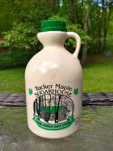 Jugs of Pure Maple Syrup
