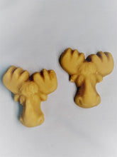 Load image into Gallery viewer, Maple Candy Moose Shaped; approximately 1.7 ounces each.  Melt in your mouth maple candies made by Tucker Maple Sugarhouse in Westford, VT
